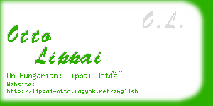 otto lippai business card